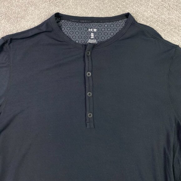 Under Armour Athlete Recovery Sleepwear Henley Shirt TB12 Tom Brady Men's XL - Picture 4 of 11